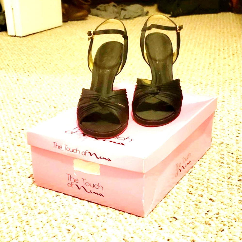 Size 7 Satin Heels!